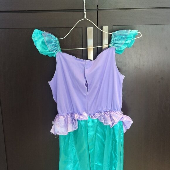 Disney Mermaid Ariel Kids Costume - Purple and Teal - Size M 8-10 NWT - Picture 4 of 4